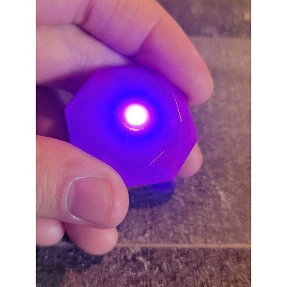 Youth light up purple Crystal Ring toy figure accessory - Picture 4 of 4